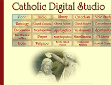 Tablet Screenshot of catholicdigitalstudio.com